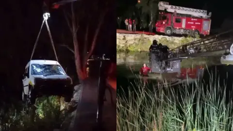 Serik’te gece yarısı korkutan kaza