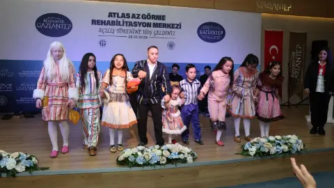 Gaziantep’te Atlas Az Görme Rehabilitasyon Merkezi hizmete açıldı