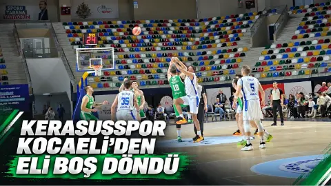 Kerasusspor Kocaeli’den Eli Boş Döndü