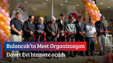 Bulancak’ta Mest Organizasyon Davet Evi hizmete açıldı