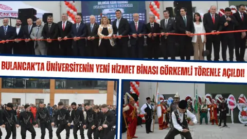 Bulancak’ta Yeni Üniversite Binası Törenle Hizmete Açıldı
