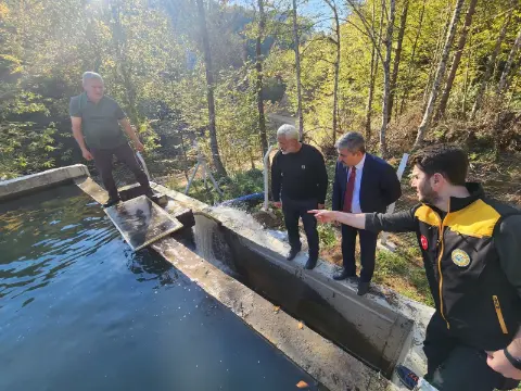Düzce'de Köylerin Su Altyapısı İçin Yerinde İnceleme