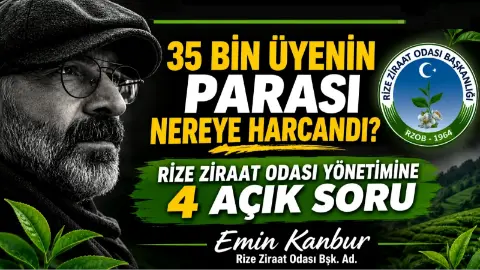 Rize Ziraat Odası'nda Kongre Öncesi Şeffaflık Tartışması