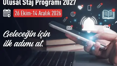 Ulusal Staj Programı 2027 başvuruları için son gün 14 Aralık