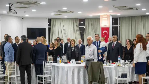 Bornova'da Cumhuriyet Bayramı resepsiyonu: ADD ve belediye buluştu
