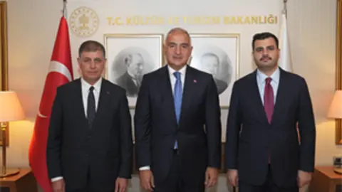 Cemil Tugay Ankara’da bakan ve Cumhurbaşkanı yardımcısıyla görüşme gerçekleştirdi