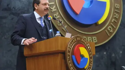 TOBB Başkanı Hisarcıklıoğlu'ndan Cumhuriyetin 103. Yılı Mesajı