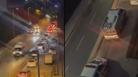 Bayrampaşa'da yol çöktü: Bir işçiden acı haber geldi