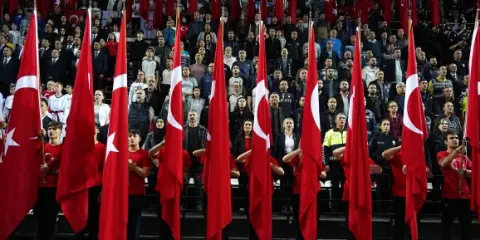 Cumhuriyet'in 103'üncü Yıl Dönümü Kutlandı
