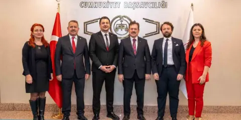 İzmir Barosu yeni yönetiminden Başsavcı Yeldan’a ziyaret