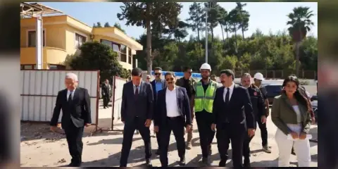 Yayladağı Kara Hudut Kapısı’nın modernizasyon çalışmaları sürüyor