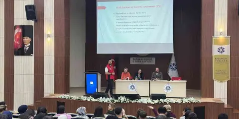 Erzurum’da gençlere ve velilere "Güvenli Gelecek" bilgilendirmesi