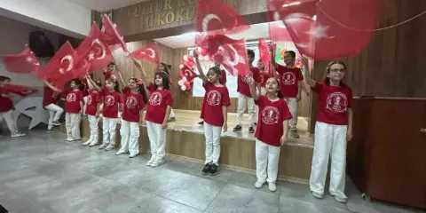 Kültür İlkokulu Öğrencilerinden Cumhuriyet Coşkusu