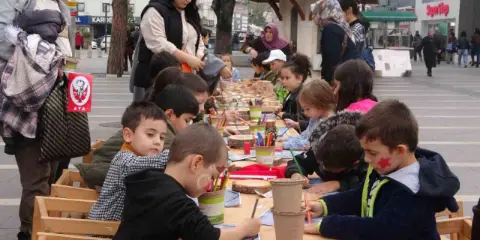 Yeşil Vatan Tırı Bursa’da çocuklarla buluştu