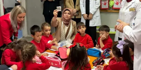 Kaptan Altay Altuğ Kızılay Anaokulunda Kızılay Haftası coşkusu