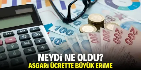 Neydi ne oldu? Asgari ücrette büyük erime
