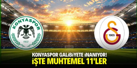 Konyaspor galibiyete inanıyor! İşte muhtemel 11'ler
