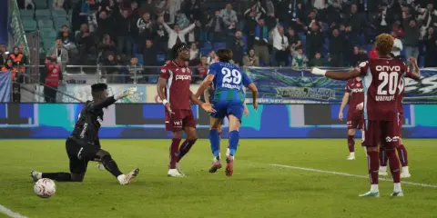Trabzonspor'un Rize'de Gol Yememe Serisi Sona Erdi