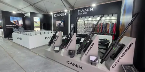 Canik, uluslararası keskin nişancı yarışmasında silah sistemlerini sergiledi