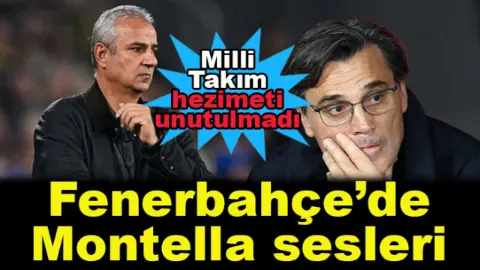 Fenerbahçe'de İsmail Kartal'ın ardından gözler Vincenzo Montella'ya çevrildi!