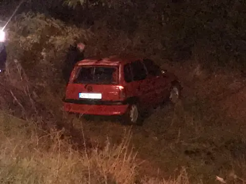 Ereğli’de kaza! TIR'ın temasıyla şarampole düştü: 1 yaralı