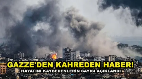 Gazze'den kahreden haber! Hayatını kaybedenlerin sayısı açıklandı