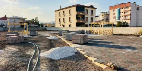 Yüksekova’da 4 bin metrekarelik park yapılıyor