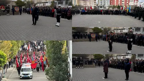 Erzurum, Ardahan ve Erzincan'da Cumhuriyet'in 103. yılı çelenk törenleriyle kutlandı