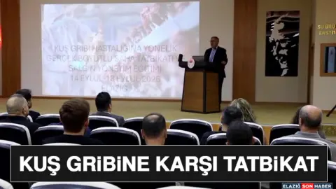 Kuş Gribine Karşı Tatbikat