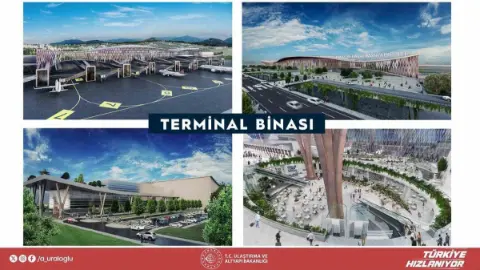 Bakan Uraloğlu Açıkladı... Trabzon Yeni Havalimanı'nda Şantiye Çalışmaları Başladı!