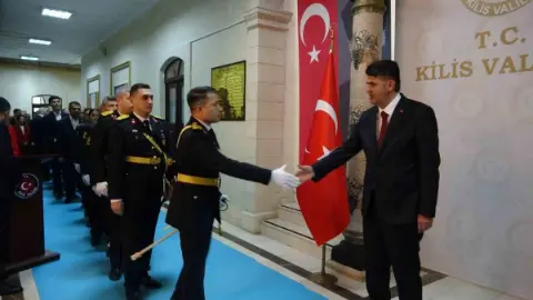 Vali Hüseyin Kök, Cumhuriyet Bayramı Tebriklerini Kabul Etti