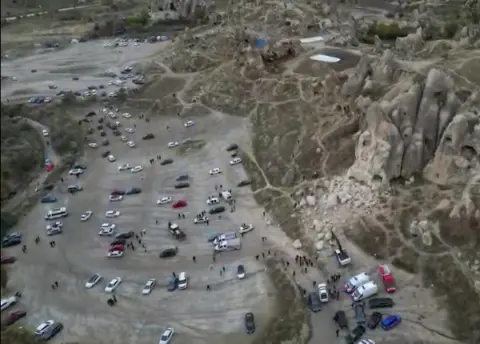 Göreme'de peribacası çökmesinde 2 kişi öldü, 5 kişi yaralandı, soruşturma başlatıldı