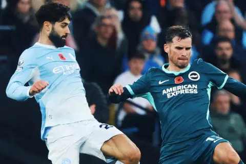 Manchester City Brighton'a yenildi: Üst üste 2. mağlubiyetini aldı!