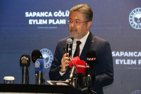 Bakan Yumaklı Sakarya’da açıkladı: Sapanca Gölü için 25,5 milyar TL’lik plan