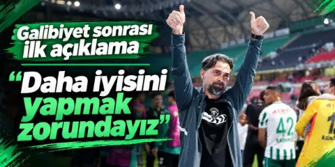 Konyaspor'da sessizlik sonunda bozuldu! Palut'tan galibiyet sonrası flaş sözler