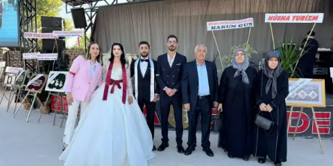 Konya’da oda başkan vekilinin mutlu günü! Oğlu dünyaevine girdi