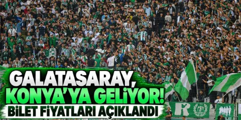 Konyaspor - Galatasaray maçı biletleri satışa çıkıyor! İşte bilet fiyatları