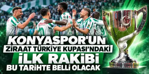Konyaspor’un Ziraat Türkiye Kupası’nda rakibi belli oluyor