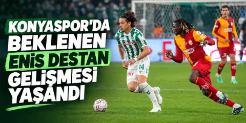 Konyaspor’un golcüsü Enis Destan sahalara döndü
