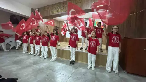 Kültür İlkokulu Öğrencilerinden Cumhuriyet Coşkusu