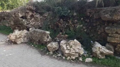 İznik'te 2 bin yıllık su kemeri bakımsızlık nedeniyle parça parça yıkılıyor