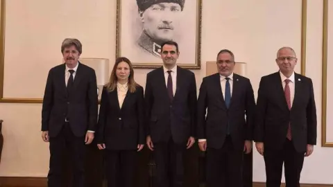 OMÜ heyeti Pekin’de Türkiye-Çin akademik iş birliklerini görüştü