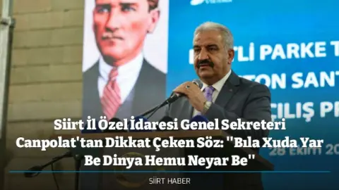 Siirt'te Dev Yatırım: 284 Milyon TL Kâr ve Milyonluk Tasarruf