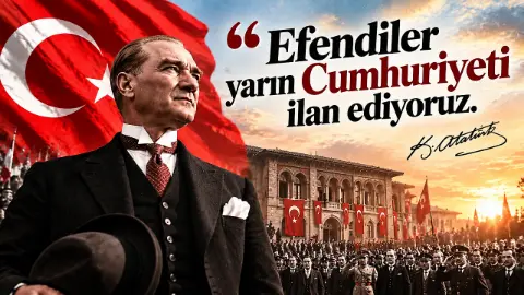Atatürk’ün Emaneti Cumhuriyet 103 Yaşında!