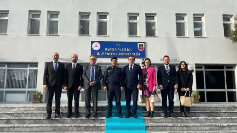 Barodan Jandarma Komutanına ziyaret