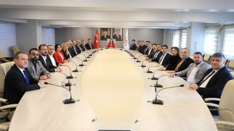TSO yeni yönetiminden Valilik ziyareti
