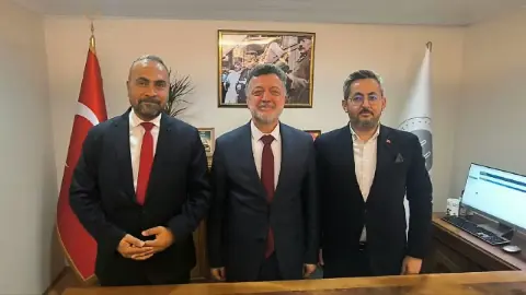 BARÜ Yönetiminden İl Müftüsü Çelebi’ye Nezaket Ziyareti