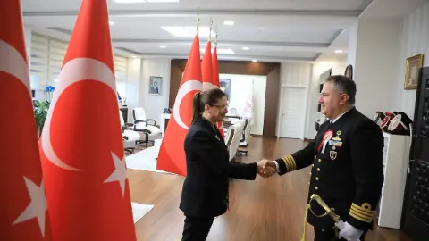 Valilikte bayram tebriği