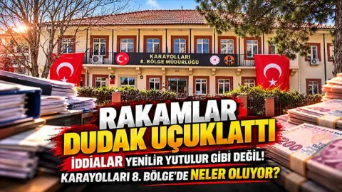 Rakamlar dudak uçuklattı, iddialar yenilir yutulur gibi değil! Karayolları 8. Bölge’de neler oluyor?