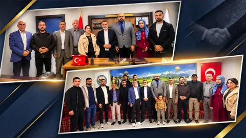 YENİ Parti Elazığ heyetinden Bingöl Dernekler Federasyonu'na ziyaret